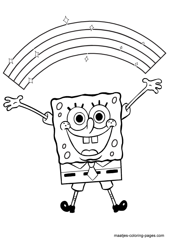 Sponge Bob kolorowanki